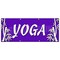 Signmission YOGA BANNER SIGN signs mat pants clothes bikram relaxation therapy B-96 Yoga - alternate 1